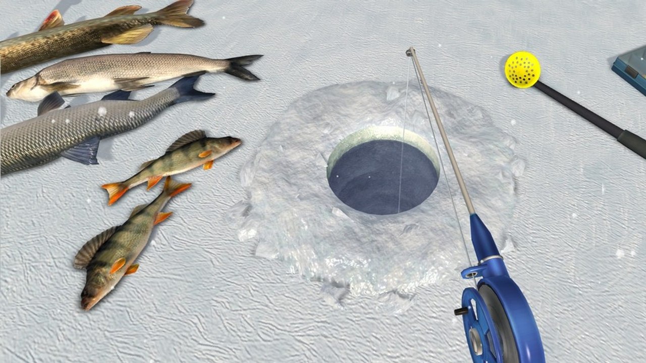 Was ist ... Ice Lakes? - Sitzt ein Finne am Eisloch ...