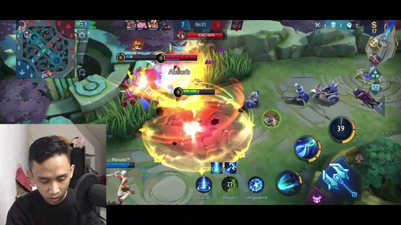 Gameplay Silvana mobile lengend ~ Build tersakit Silvana ~ cara main silvana