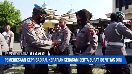 Pekan Disiplin Jelang Hari Bhayangkara Digelar Propam Polres Grobogan