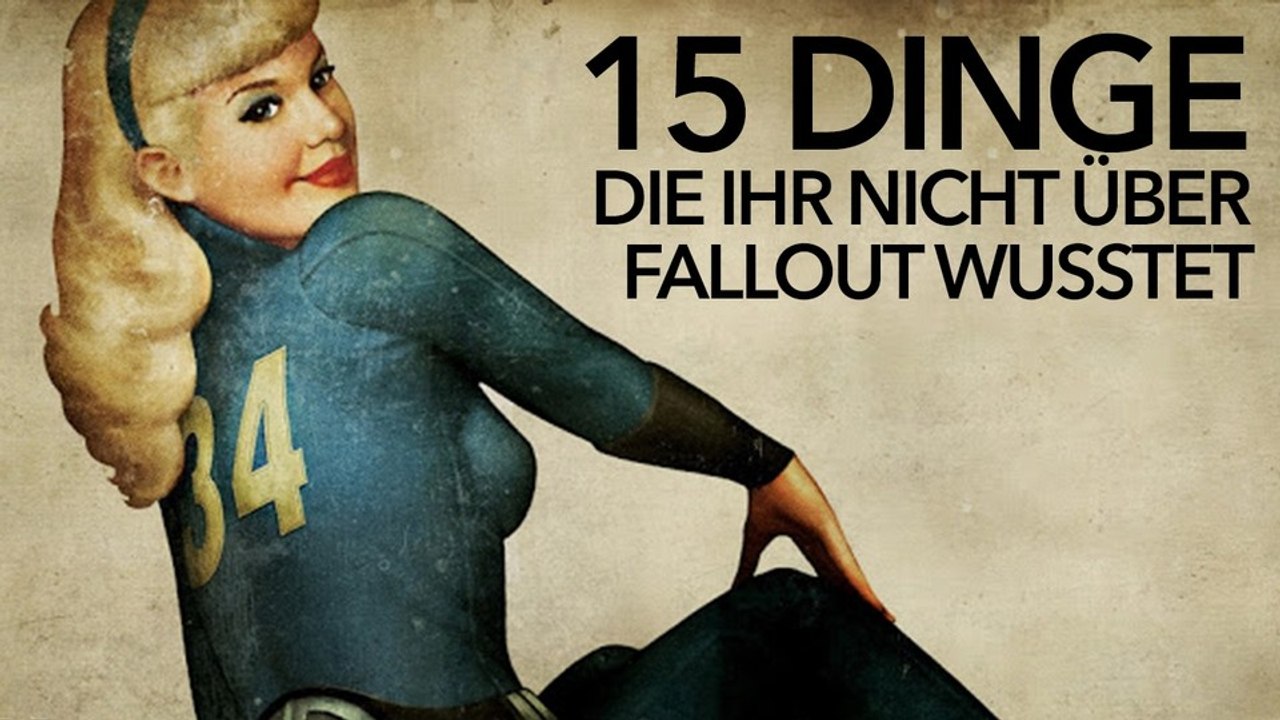15 Dinge, die ihr nicht über Fallout wusstet - Kuhschubsen, Udo Lindenberg & co.