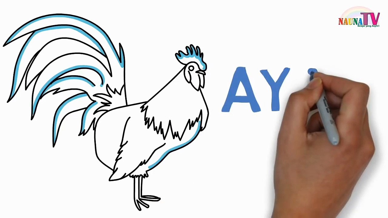 BELAJAR MENGGAMBAR DAN MENGENAL NAMA HEWAN