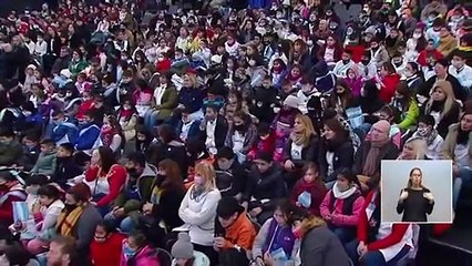 Kicillof llamó a una rebelión a los alumnos: No nos van a explicar desde España cómo tenemos que hablar