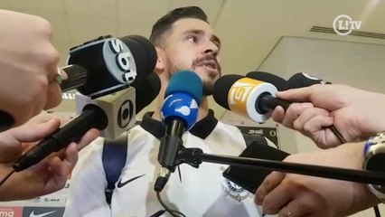 Após atuação de gala, Giuliano fala sobre o sentimento de jogar com casa cheia na Arena