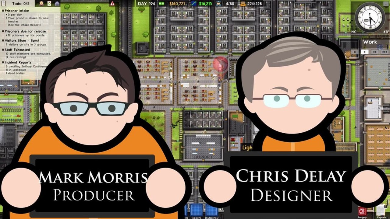 Prison Architect - Entwickler-Video zum Update 5: Performance, 3D-Modus, Thermodynamik