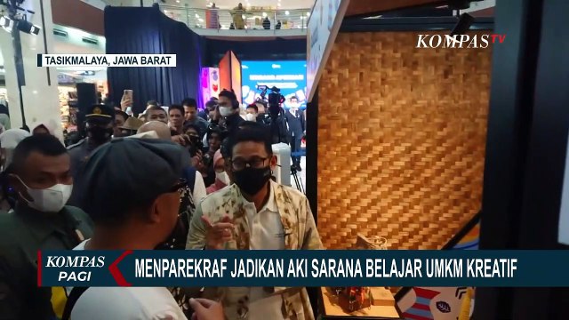 Gelar Apresiasi Kreasi Indonesia 2022, Sandiaga Uno Dukung Produk UMKM Mendunia