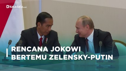 Jokowi Akan Bertemu Zelenzky dan Putin, Bahas Apa? | Katadata Indonesia