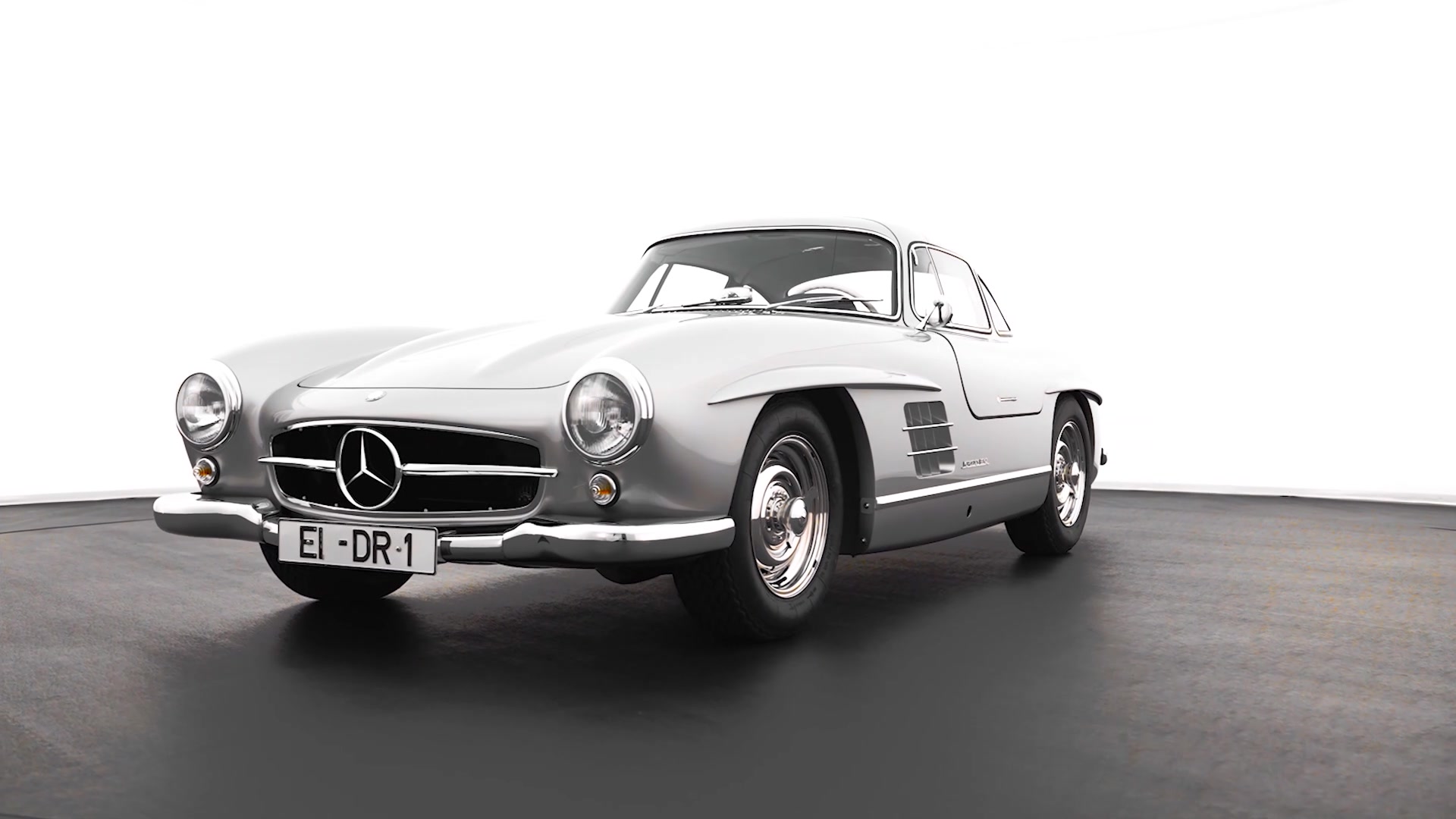 Mercedes Benz 300sl заброшенный