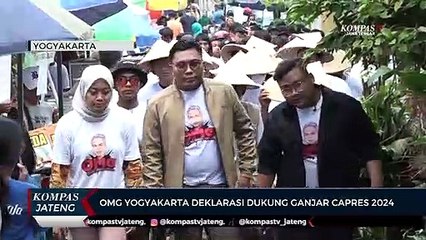 OMG Yogyakarta Deklarasi Dukung Ganjar Sebagai Capres