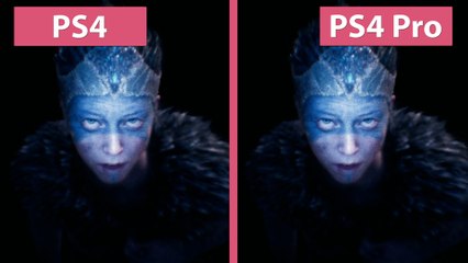 Hellblade: Senua's Sacrifice - PS4 gegen PS4 Pro im 30 und 60 fps Modus