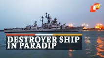 INS Rana Makes Surprise Visit To Paradip Port