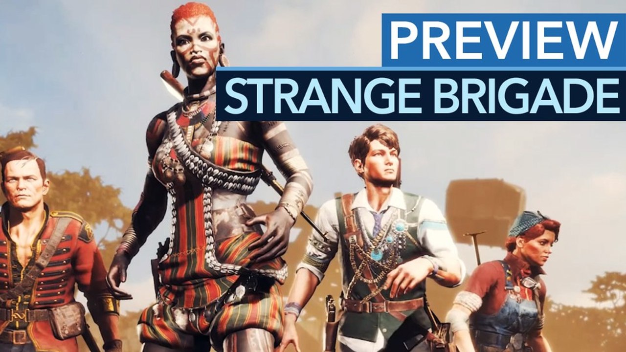 Strange brigade - vorschau-video: koop-spaß von den sniper-elite-machern (gameplay)
