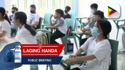 DOH, tiniyak na wala dapat ipangamba sa pagpapatupad ng face-to-face classes