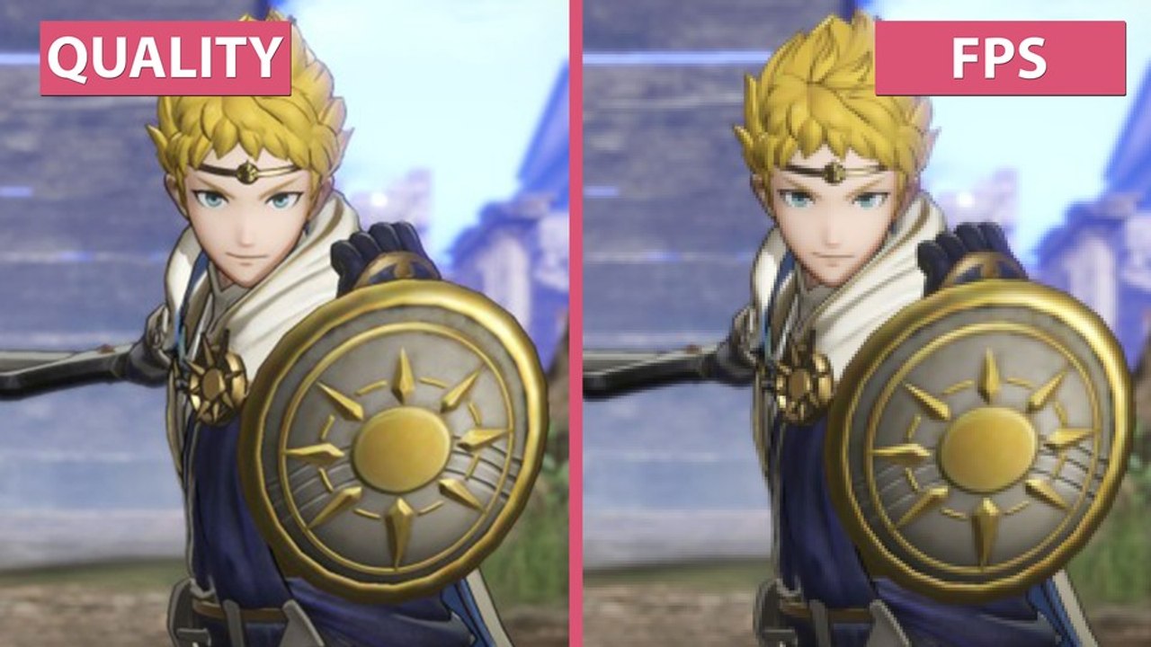 Fire emblem warriors - bild- und leistungsmodus auf der switch im frame-rate-test und grafikvergleich