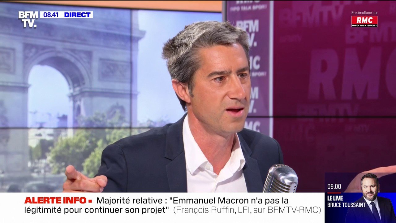 Pour François Ruffin, "il y a un accord de fond entre le RN et LaRem sur la question du partage des richesses"