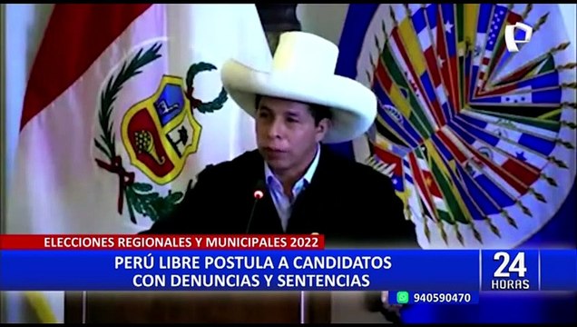 Elecciones 2022: sentenciados y acusados de Perú Libre buscan ocupar gobiernos regionales