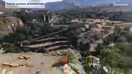 بدون تعليق: أفغانستان تحت الصدمة جراء الزلزال العنيف الذي هز البلاد