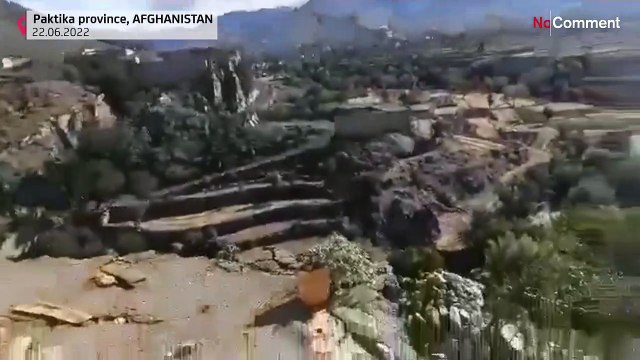 بدون تعليق: أفغانستان تحت الصدمة جراء الزلزال العنيف الذي هز البلاد