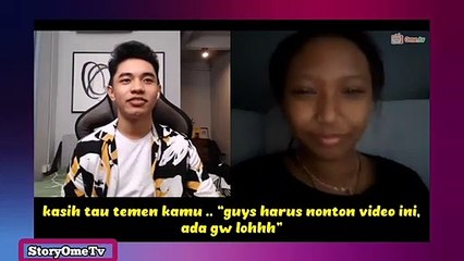 Cewek ini shock liat subscriber Fiki Naki || Sampai minta foto. #OmeTV