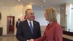 Çavuşoğlu, İngiltere Dışişleri Bakanı Liz Truss ile bir araya geldi