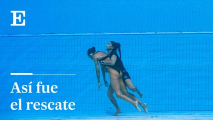 Andrea Fuentes cuenta cómo sacó del agua a Anita Álvarez