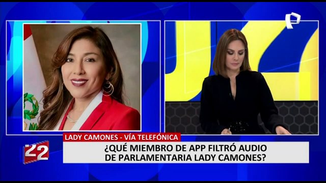 Lady Camones sobre audio: Confiamos en que el partido va a tomar las acciones disciplinarias