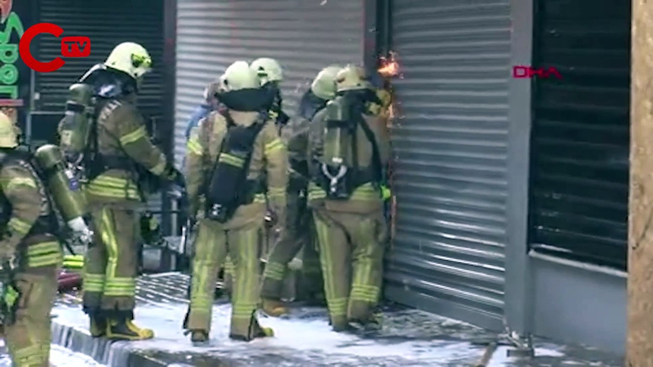 Fatih'te ayakkabı imalathanesinde yangın çıktı, iş yeri kullanılamaz hale geldi