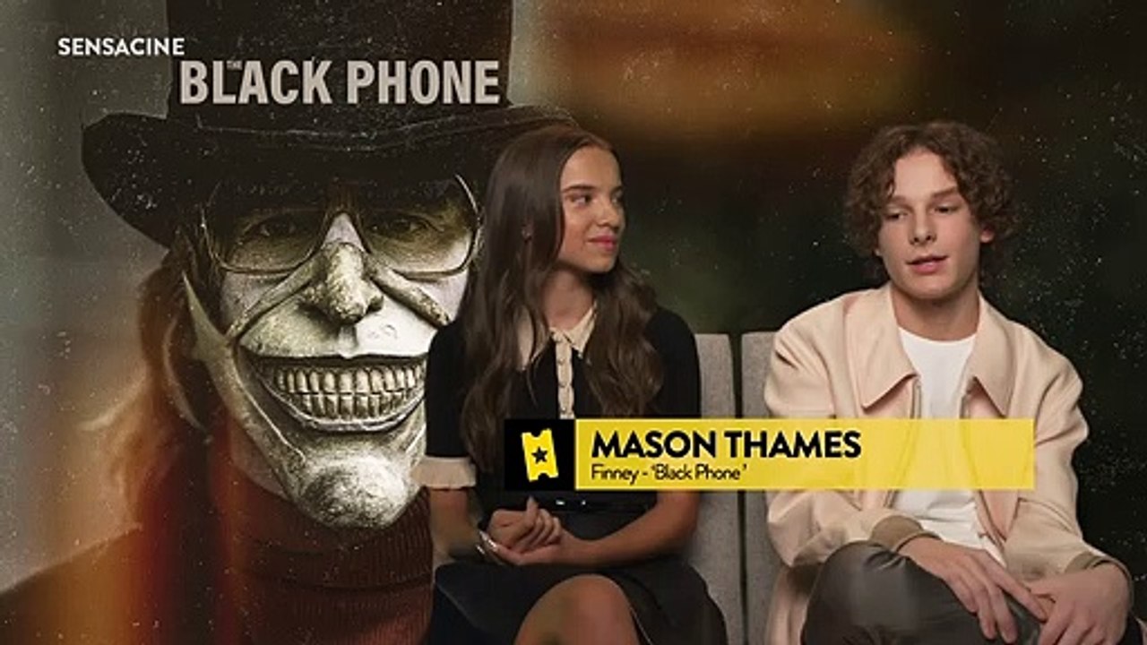 Ethan Hawke, Scott Derrickson, Mason Thames, Madeleine McGraw Entrevista: Black Phone