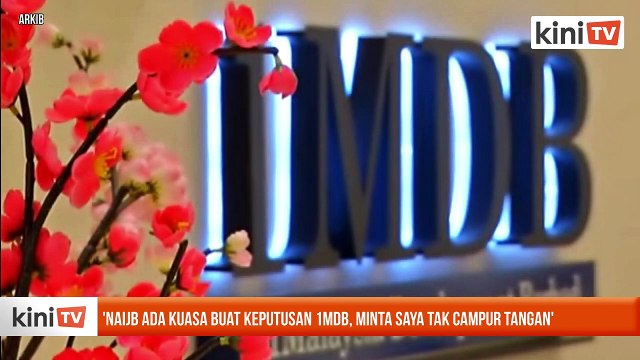 'Naijb ada kuasa buat keputusan 1MDB, minta saya tak campur tangan'