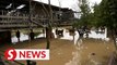 Flash floods hit several areas of Melaka Tengah