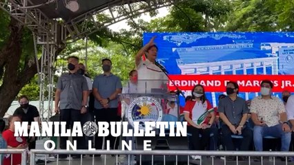 Grateful Marcos thanks Cavite folk for support in polls: ‘Burger kayong lahat sa akin’