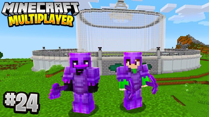 CRAZIEST BUILD EVER in Minecraft Multiplayer Survival! (Episode 24)