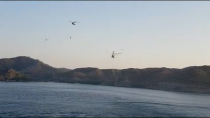 Marmaris yangını 3. gününde