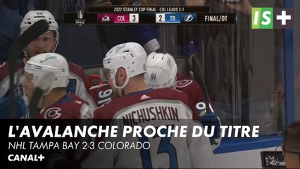 L'Avalanche se rapproche du titre - NHL Tampa Bay 2-3 Colorado