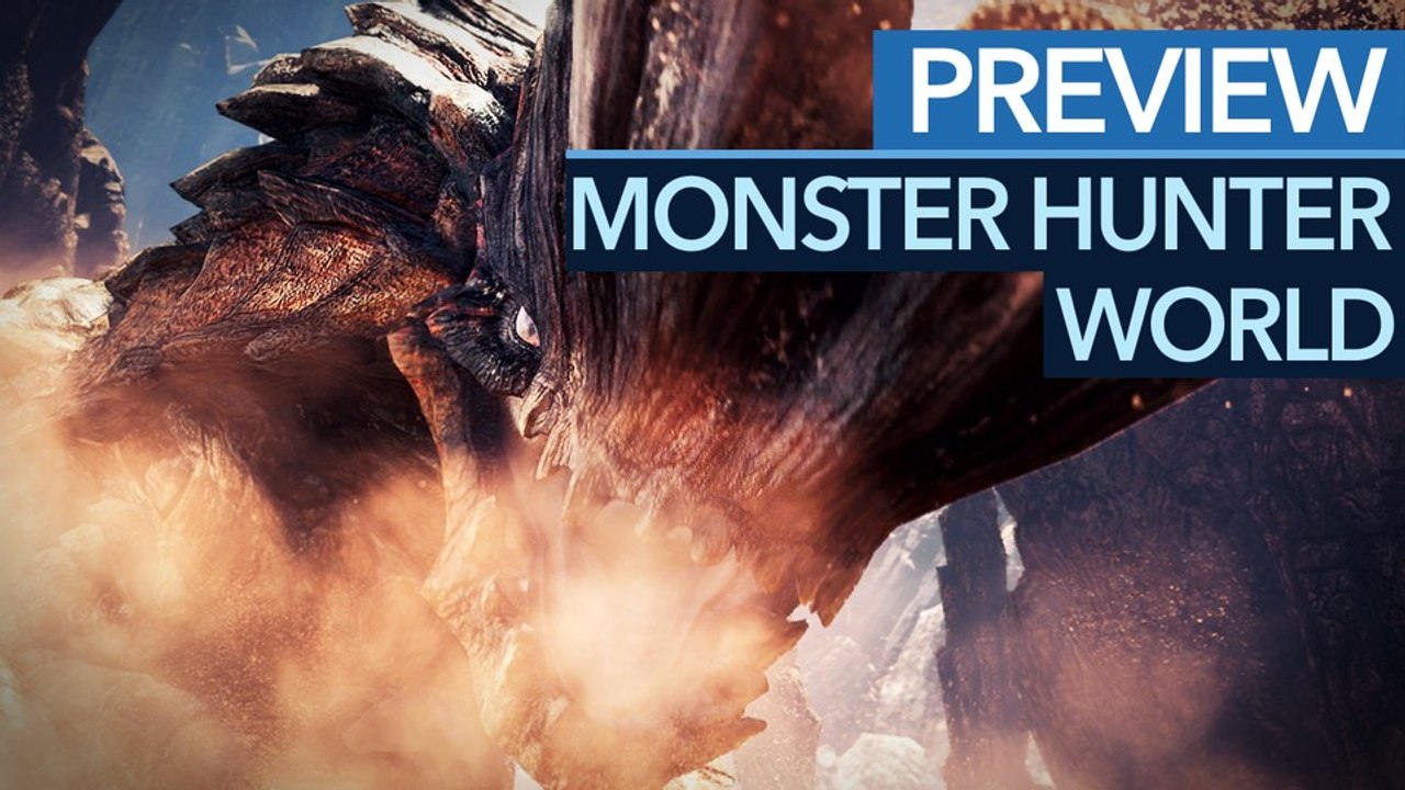 Monster Hunter World - Video: Neues Gebiet 'Wildturm-Ödnis' mit neuen Monstern erkundet