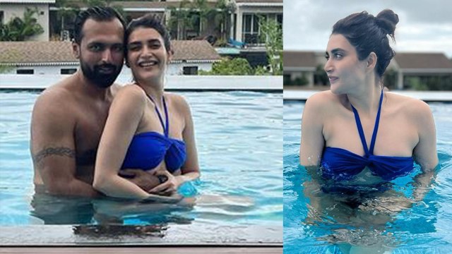 Karishma Tanna Husband Varun Pool में Romantic, Vacation Enjoy करते Viral | Boldsky *Entertainment