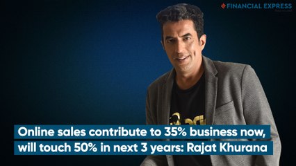 Online sales contribute to 35% business now, will touch 50% in next 3 years: Rajat Khurana