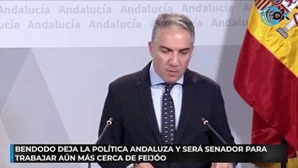 Bendodo deja la política andaluza y será senador para trabajar aún más cerca de Feijóo