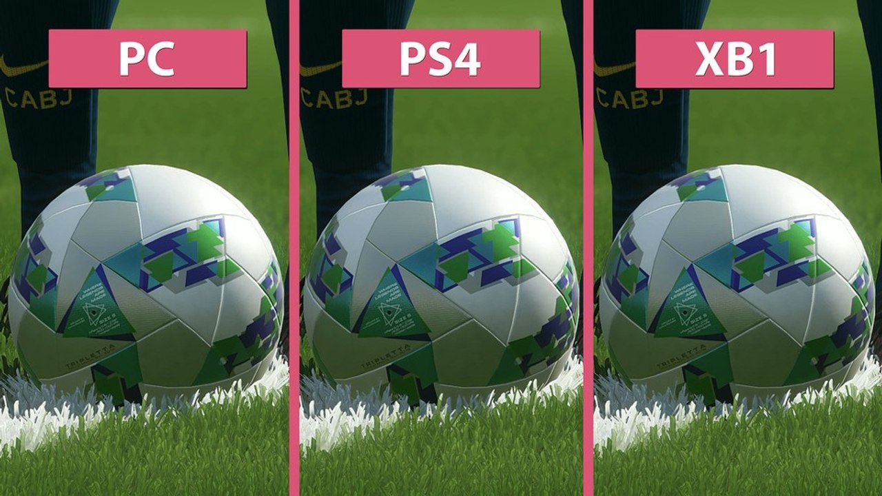 Pes 2018 grafikvergleich - ist die pc version endlich gleichauf mit den konsolen?