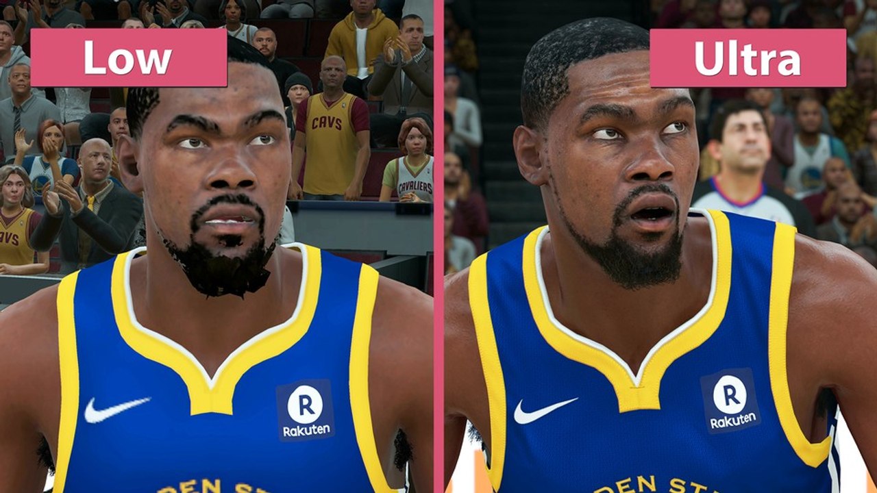 NBA 2K18 - Niedrige gegen Ultra-Details auf dem PC im Vergleich