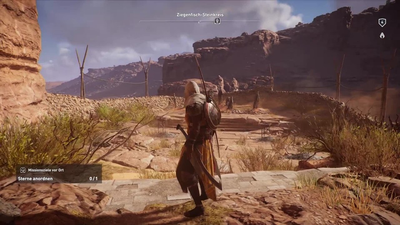 Assassin's Creed: Origins - Steinkreis »Ziegenfisch« in Isolated Desert: Fundort & Lösung