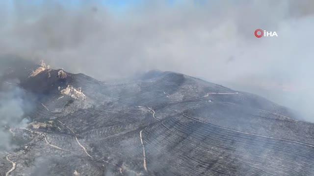KKTC Cumhurbaşkanı Tatar: Yangına havadan ve karadan müdahale sürüyor