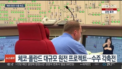 48조 규모 '원전 세일즈'…체코·폴란드 시장 공략