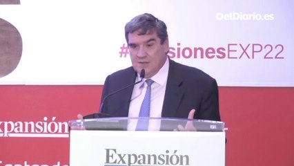 Escrivá arremete contra las "falsedades" sobre la revalorización de las pensiones con el IPC: "No hay debate más espurio"