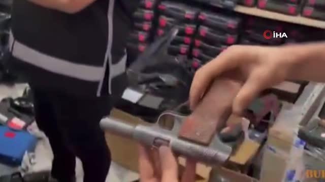 Son dakika! Bursa'da tek seferde en fazla silah ele geçirilen operasyon: Piyasa değeri 1 milyon liralık 245 adet silah ele geçirildi