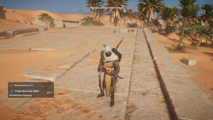 Assassin's Creed: Origins - Papyrusrätsel »Steinpilze« in Giza: Fundort & Lösung