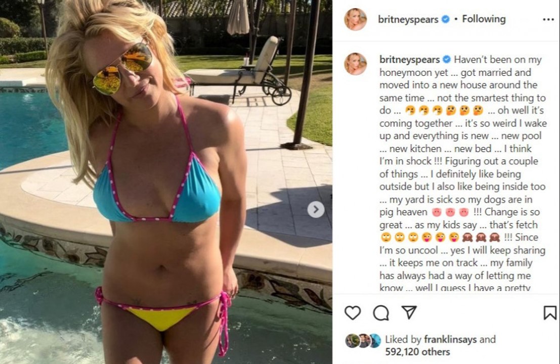 Britney spears ist zurück auf social media!
