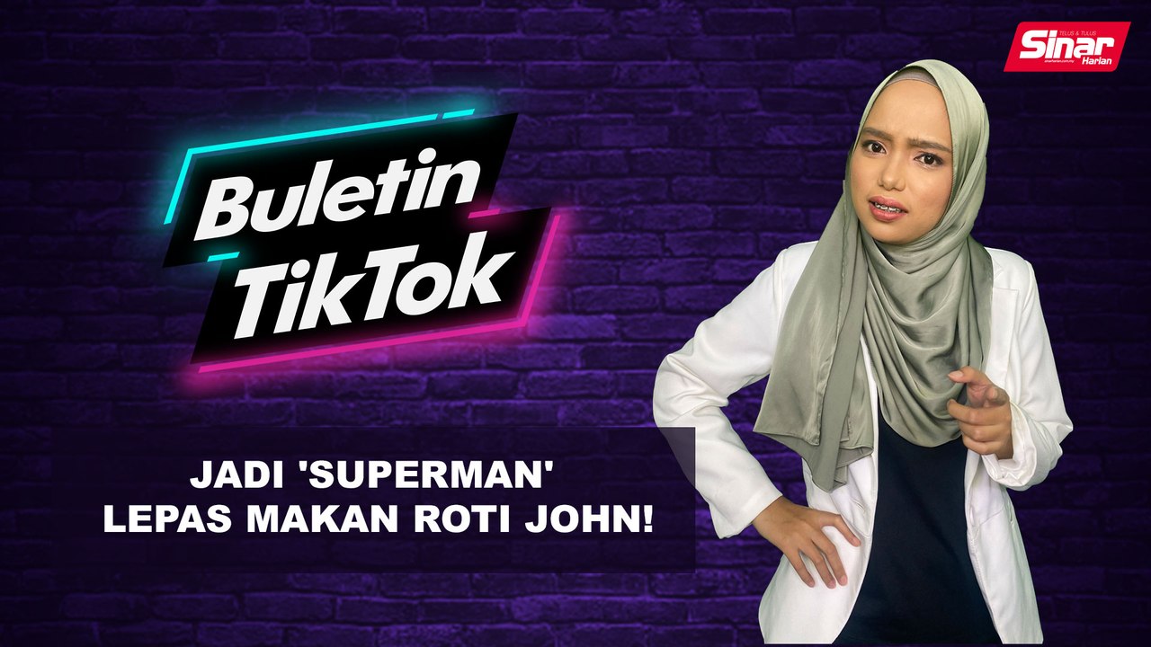 Jadi 'superman' lepas makan roti john!