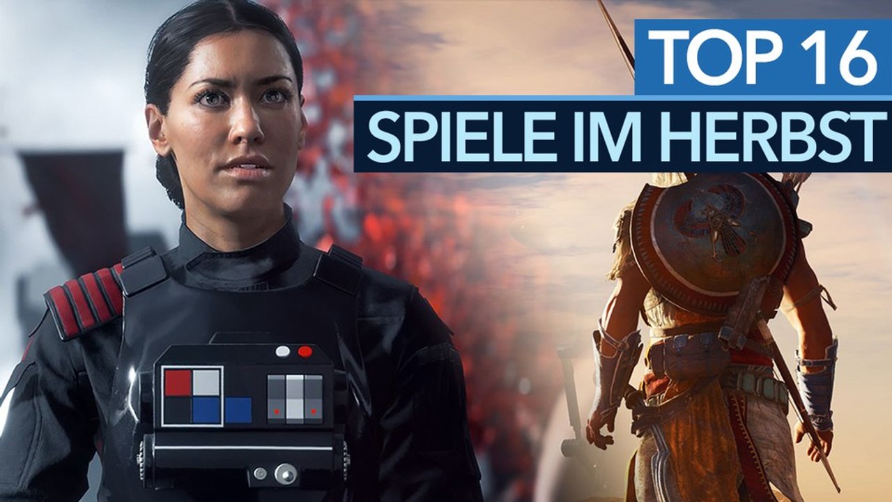 Top-spiele im herbst 2017 - video: wann erscheinen die highlights?