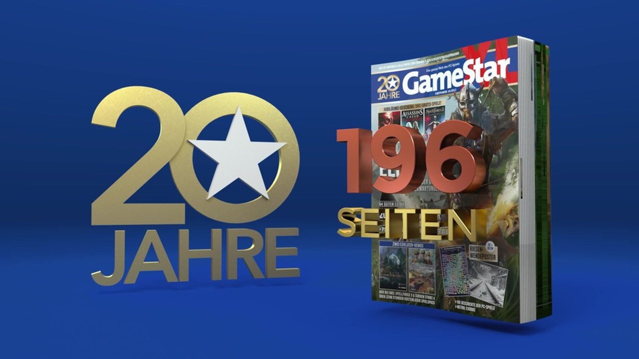 20 Jahre GameStar - die große Jubiläumsausgabe - TV-Spot zum Geburtstagsheft GameStar 10/2017