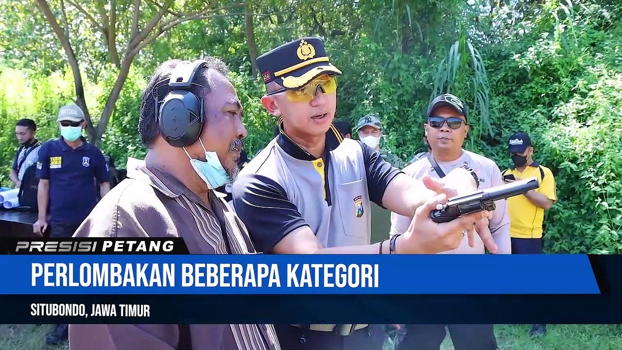 Poles Situbondo Gelar Lomba Menembak Hari Bhayangkara Ke-76
